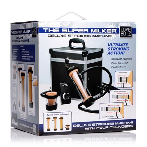 super milket|Love Botz The Super Milker Automatic Deluxe Stroker Machine.